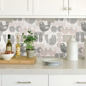 Spring Chickens Peel & Stick Wallpaper