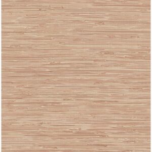 Tibetan Grasscloth Spice Peel & Stick Wallpaper