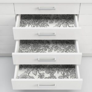 Black & White Sudbury Peel & Stick Wallpaper