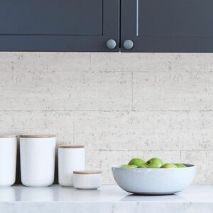 Scott Living White Urban Concrete Self Adhesive Wallpaper