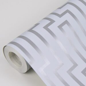 Scott Living Sky Blue Crystalline Self Adhesive Wallpaper