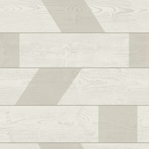 Scott Living Natural Graphic Shiplap Self Adhesive Wallpaper