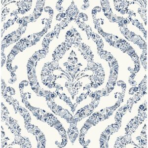 Blue Guildford Peel & Stick Wallpaper