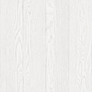 Timber White Peel and Stick Wallpaper