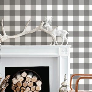 Homestead Plaid Peel and Stick Wallpaper