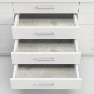 Dove Floweret Peel & Stick Wallpaper