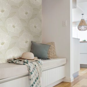 Dove Floweret Peel & Stick Wallpaper