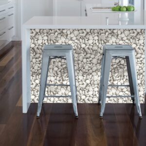 River Stones Peel and Stick Wallpaper