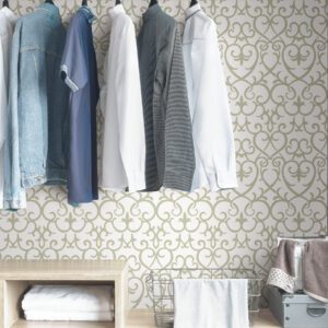 Scott Living Rhapsody Self-Adhesive Wallpaper