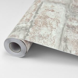 White Washed Denver Brick Peel and Stick Wallpaper