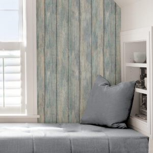 Nantucket Plank Peel and Stick Wallpaper