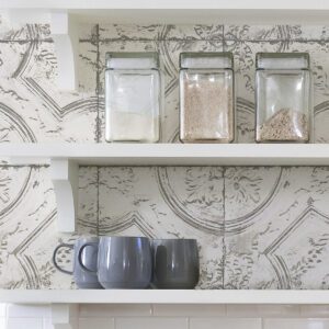 Newport Tin Tile Peel and Stick Wallpaper