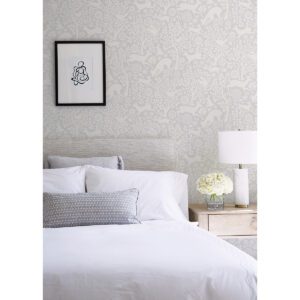 Grey Merriment Peel & Stick Wallpaper