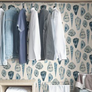 Porcelain Coquina Scalamandré Self Adhesive Wallpaper