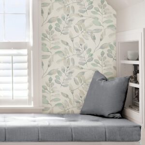 Fable Leaf Peel and Stick Wallpaper