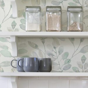 Fable Leaf Peel and Stick Wallpaper