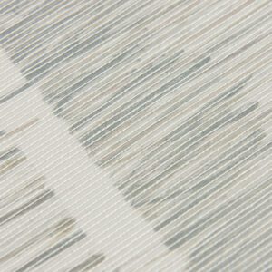 Grey Dhurrie Peel & Stick String Wallpaper