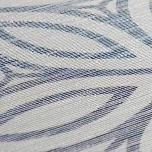 Blue Hepatica Petal Peel & Stick String Wallpaper