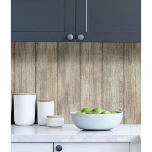 Kennebunkport Plank Peel and Stick Wallpaper