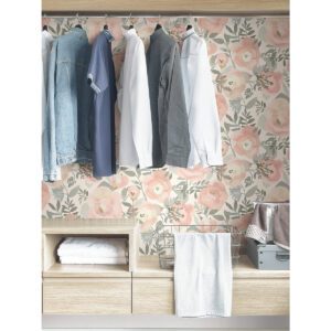 Rose Peachy Keen Peel & Stick Wallpaper