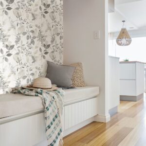 Grey Breezy Peel & Stick Wallpaper