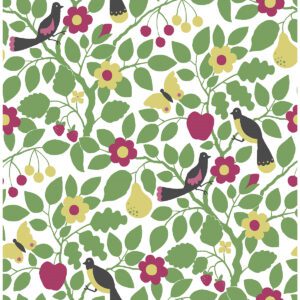 Green Paradisus Peel & Stick Wallpaper