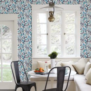 Blue Jane Peel & Stick Wallpaper