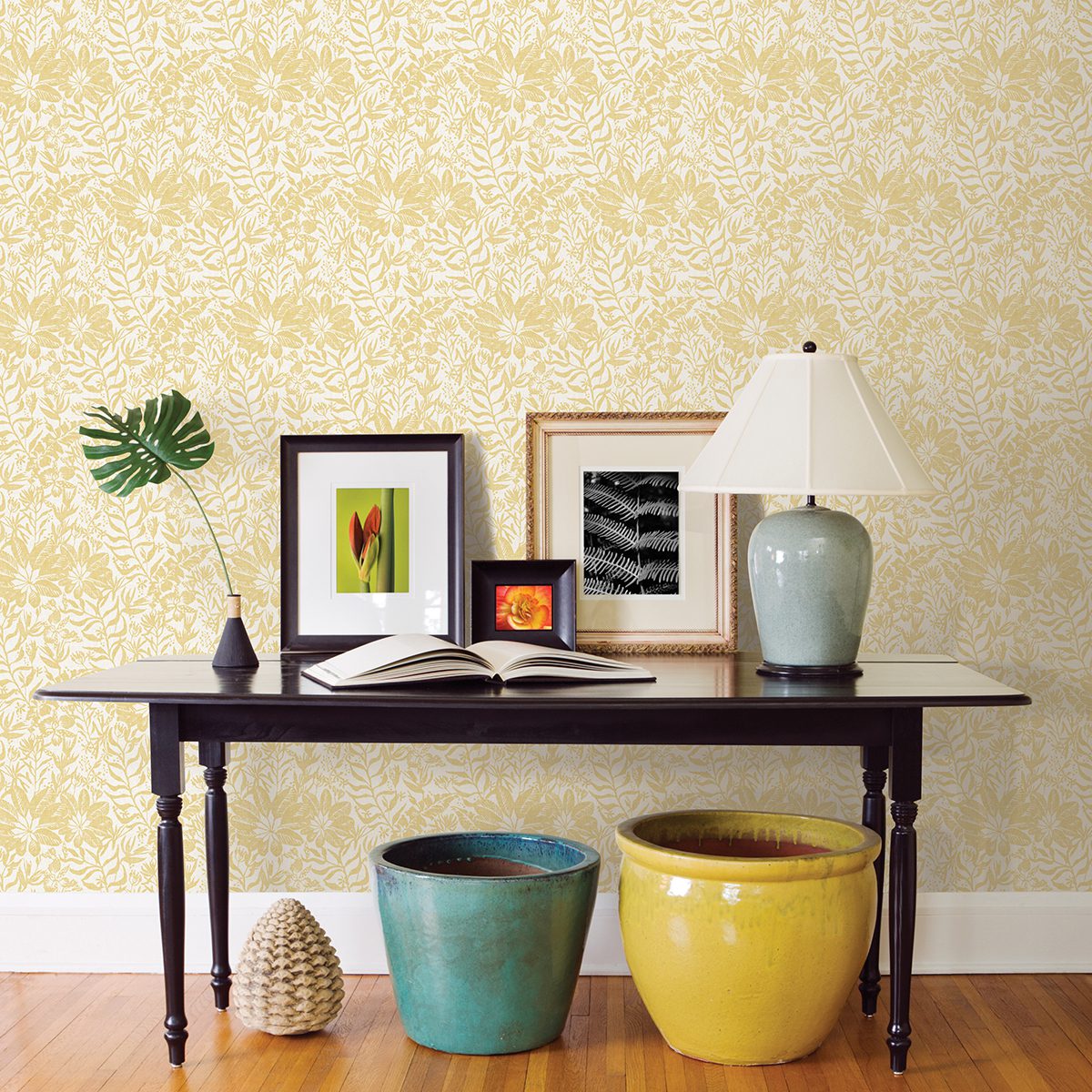 0055619 yellow foliole peel and stick wallpaper.jpeg