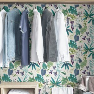 Teal Maldives Peel & Stick Wallpaper