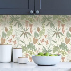 Warm Maldives Peel & Stick Wallpaper