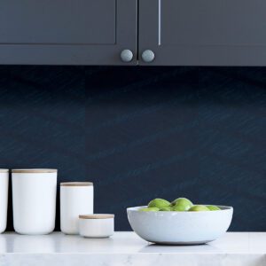 Indigo Wayward Peel and Stick Wallpaper