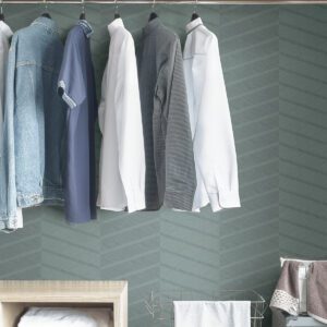 Aqua Wayward Peel and Stick Wallpaper