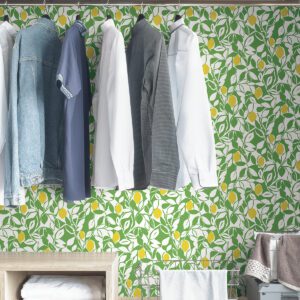 Green Meyer Peel & Stick Wallpaper
