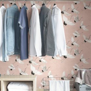 Pink Halcyon Peel & Stick Wallpaper