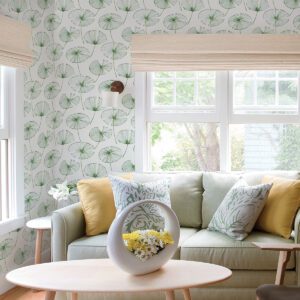 Sage Aya Peel & Stick Wallpaper