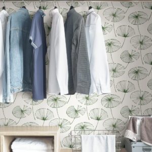 Sage Aya Peel & Stick Wallpaper