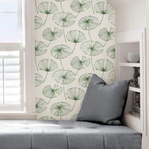 Sage Aya Peel & Stick Wallpaper