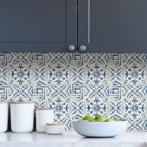 Blue Landondale Peel & Stick Wallpaper