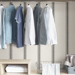 Charcoal Langston Peel & Stick Wallpaper