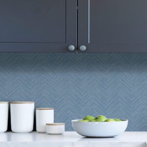 Blue Sampson Peel & Stick Wallpaper