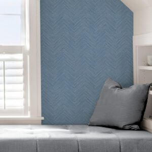 Blue Sampson Peel & Stick Wallpaper