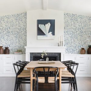 Blue Imprint Peel & Stick Wallpaper