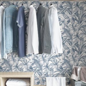 Blue Canopy Peel & Stick Wallpaper