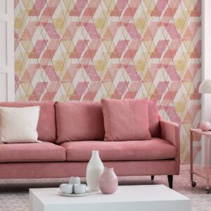 0058635 add a layer of sophistication to your walls with this geometric peel and stick wallpaper pink coral .jpeg