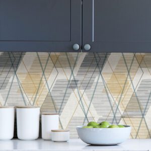 Ochre Wallis Peel & Stick Wallpaper