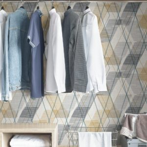 Ochre Wallis Peel & Stick Wallpaper