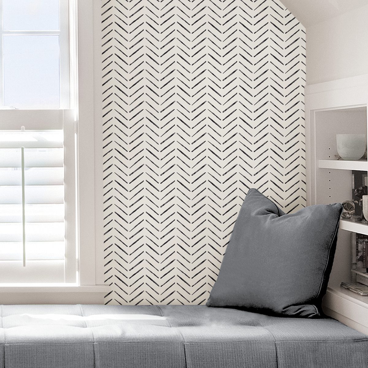 0058696 modern and chic this geometric design is a timeless option for your wall decor its black chevron pat.jpeg