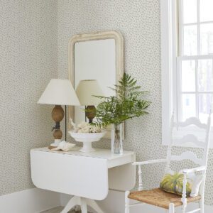 Grey Daphne Peel & Stick Wallpaper