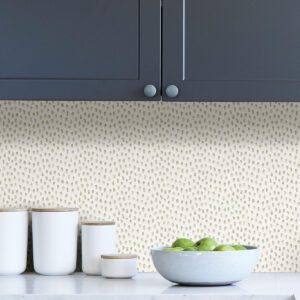 Grey Daphne Peel & Stick Wallpaper