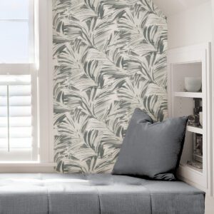 Grey Palima Peel & Stick Wallpaper